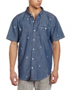 LRG Men's Leafy L Short Sleeve Woven