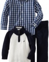 Nautica Sportswear Kids Boys 2-7 Toddler 3 Piece Sweater Set