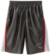 Puma - Kids Boys 8-20 Angle Short, Grey, Small