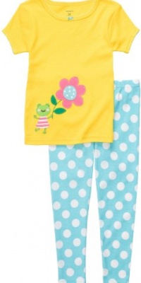 Carter's Garden Frog 2-Piece Pajamas (Sizes 2T - 5T) - yellow, 3t