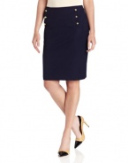 Anne Klein Women's Sailor Pencil Skirt