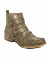 A trendy bootie with so much structured style. The Westbourne booties feature buckled straps and an inside zipper.