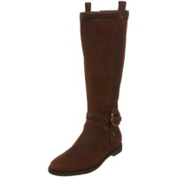 Cole Haan Women's Air Liberty Flat Riding Boot,Chestnut,5.5 M US