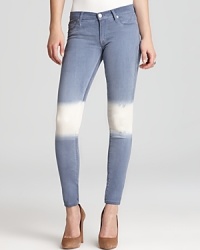 A bold ombré print adds a unique look to these Hudson jeans--the striking skinnies that will have people talking.