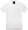 Polo Ralph Lauren Toddler Boy's Classic Cotton Polo (3/3T, White)