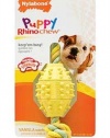 Nylabone Rhino Puppy Teethe n' Tug Chew Toy, Regular