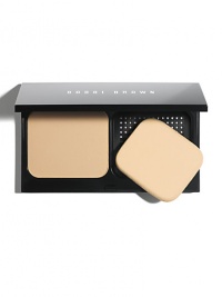 Finally, a foundation that cuts shine while creating a radiant, diffused look. Creamy and soft to the touch, yet light and airy, this buildable powder formula can be applied wet or dry. Reflective pigments play cinematographer, optically diffusing skin imperfections and minimizing the appearance of pores, fine lines and wrinkles for a flawless, even glow. Made in USA. 