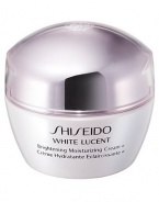 An ultra-rich brightening moisturizer that works on skin during its regeneration phase at night to repair skin damaged by daily UV exposure. Refines skin's texture and helps it capture light. New formula contains Multi-Target Vitamin C to reduce existing pigmentation. Also contains Tranexamic Acid to prevent dark spots, Super-Hydro Synergy Complex to deeply moisturize and refine skin's texture for softer, smoother skin. Smooth over face each evening after cleanser and softening lotion.