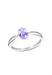 Effy Jewlery Sterling Silver Tanzanite Ring, .83 TCW Ring size 7