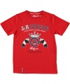 LRG Resolutionary T-Shirt (Sizes 8 - 20) - red, 10 - 12