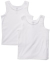 Soft cotton tanks from Carter's are the ideal layer for extra comfort and warmth.