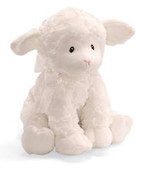 Your little one will fall in love with this plush lamb, which plays Brahms to lull them to sleep.