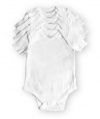 Leveret 5-pack Short Sleeve Bodysuit (Underwear, Undershirt) 100% Cotton (Size 0-24 Month)