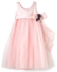 Blush by US Angels Girls' Beaded Empire Dress- Sizes 4-6X