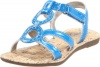 Stride Rite Gia Sandal (Toddler/Little Kid),Brilliant Blue,12 M US Little Kid