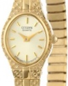 Citizen Women's EK3682-97P Gold-Tone Expansion Bracelet Watch