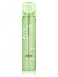 Feather-light mist delivers an even veil of shine with encapsulated olive oil plus all-day-long protection. 5 oz. 