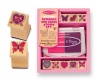 Melissa & Doug Butterfly & Heart Stamp Set