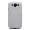 Androidified A2 CruzerLite TPU Case for AT&T, International models, Sprint, T-Mobile, US Cellular, Verizon Wireless Samsung Galaxy S III - Solid White