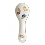 Decorated with a traditional French garden design, this Villeroy & Boch spoon rest coordinates with other pieces from this charming collection.