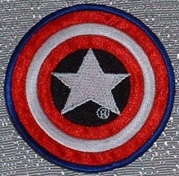 CAPTAIN AMERICA Marvel Comics SHIELD Logo PATCH