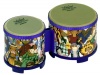 Remo RHYTHM CLUB, Bongos, 5/6 Diameters, Rhythm Kids Graphics