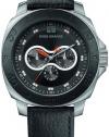 BOSS ORANGE Black Leather Mens Watch 1512672