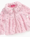 She'll love cuddling up in this faux-fur bolero, with sweet sequins, from Hello Kitty.