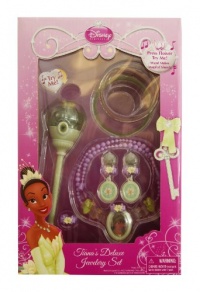 Disney Princess Royal Tiana Deluxe Jewelry Set