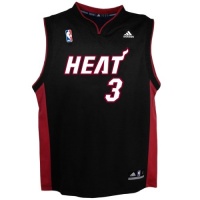 Dwyane Wade Miami Heat Youth Revolution 30 Performance Jersey-Black