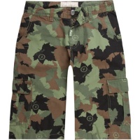 LRG - Kids Boys 8-20 Core Cargo Shorts, Olive, 10