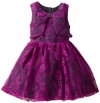 Blueberi Boulevard Baby-Girls Infant Special Occasion Sequin Lace Dress, Purple, 24 Months