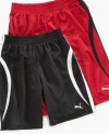 He'll be as stealth as a cat in these comfortable shorts from Puma.