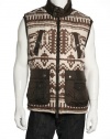 Sean John Big & Tall Subliminated Fairisle Vest