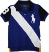 Polo Ralph Lauren Toddler Boy's Big Pony Banner Polo, Royal Rugby, 4/4T