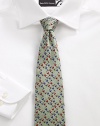 EXCLUSIVELY AT SAKS This micro-motif tie adds whimsy without overpowering your look.Dry cleanMade in USA