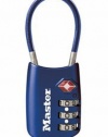 Master Lock 4688D TSA Accepted Cable Luggage Lock in Assorted Colors, 1-Pack