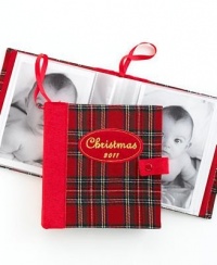 Holiday Lane Christmas Ornament, 2011 Tartan Keepsake Book