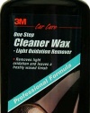 3M(TM) One Step Cleaner Wax Light Oxidation Remover 39006, 16 oz [PRICE is per PINT]