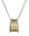 Effy Jewlery Moderna Two-Tone Diamond Pendant, .20 TCW