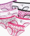 Cute and comfy. Hello Kitty makes this seven-pack of underwear perfect for your hip little one to start every day.