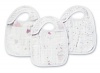 aden + anais 100% Cotton Muslin Snap Bib, Lovely