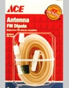 Ace Fm Dipole Indoor Antenna 32070