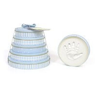 Child to Cherish Handprints Tower Of Time Kit in Blue