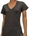 Women's UA Charged Cotton® Plunge V-Neck T-Shirt Tops by Under Armour