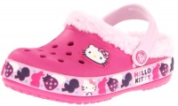 Crocs Mammoth Hk Birds & Bunnies Clog (Toddler/Little Kid/Big Kid),Fuchsia/Bubblegum,8 M US Big Kid