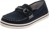 Cole Haan Kids Air Cory Bit Slip-On (Toddler/Little Kid/Big Kid),Navy,5 M US Big Kid