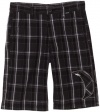 Hurley Boys 8-20 Barney Short, Black, 18