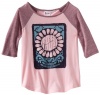 Roxy Kids Girls 2-6X Sun Stage Shirt, Rose Shadow, Medium