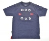 Akademiks Boys S/S New Navy Pin Stripe Finest Quality T-shirt (5)